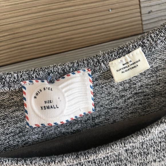 grey top by Anthropologie - Picture 4 of 5